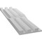 Ekena Millwork 6inW x 24inH x 1inT  EdgeCraft Danube Style Seamless Wall Tile WPPVC06X24EDA - alternate 2